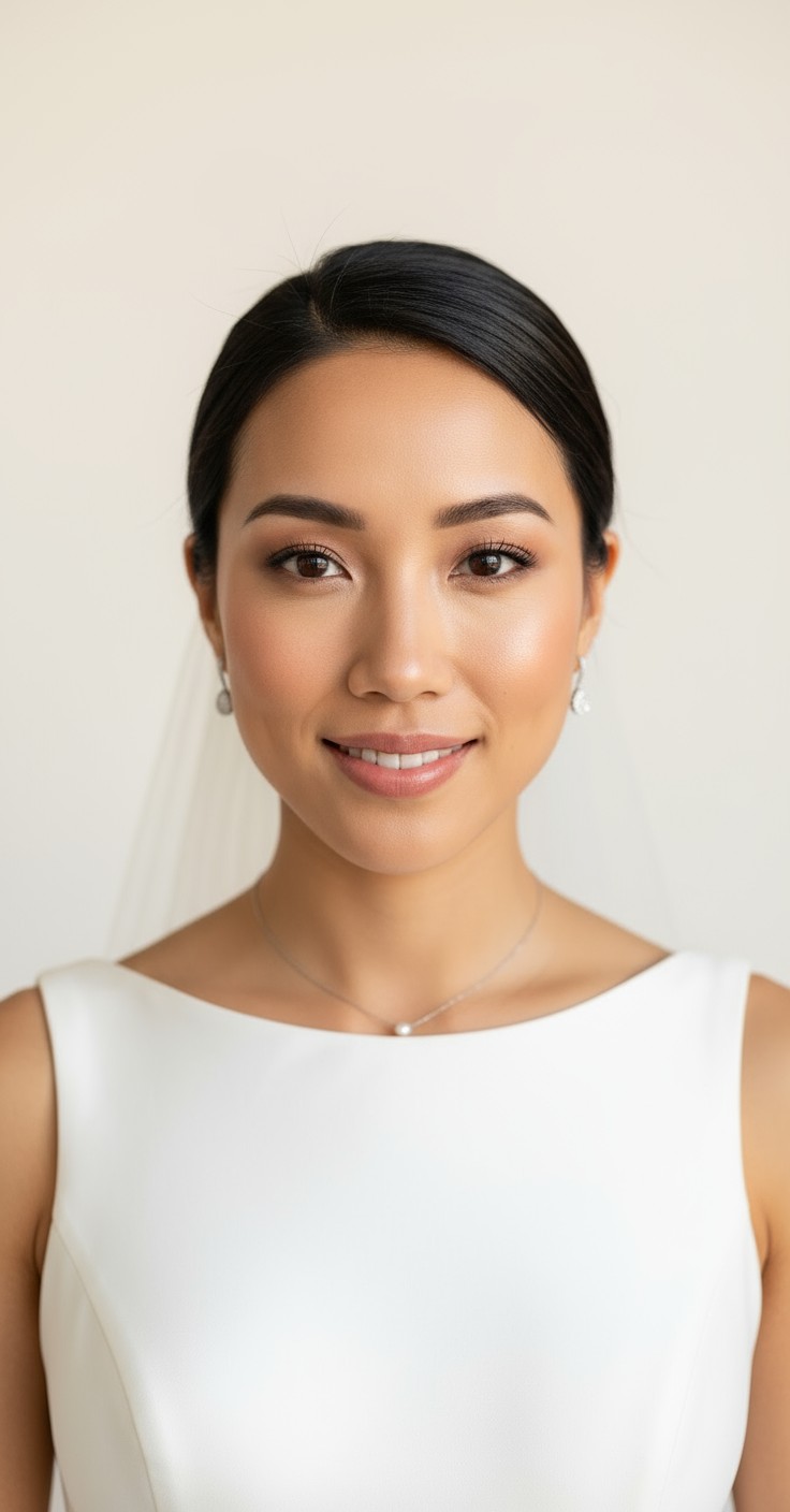 After Low Bun For Wedding